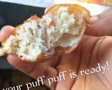 A picture of step 10 of Pepper, Onion and Ginger flavoured Puff Puff.