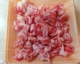 A picture of step 2 of Tender Authentic Sweet and Sour Pork at Home.