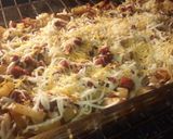 A picture of step 5 of Potatoe casserole.