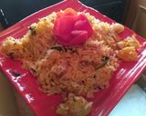 A picture of step 6 of Potato and soya granuals biryani.