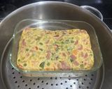 Foto langkah ke 5 dari resep Telur Kukus Sosis Sayuran.