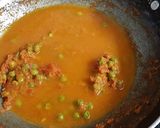 A picture of step 3 of Malai Matar Paneer.