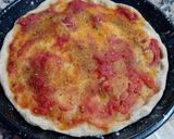 Foto del paso 3 de la receta: Prepizza integral sin levadura 🤯