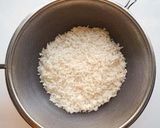A picture of step 1 of Green Mexican Rice.