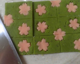 A picture of step 16 of Sakura and Matcha Cookies.