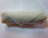 A picture of step 8 of Shrimp and Ground Chicken Spring Rolls.