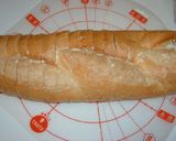 A picture of step 2 of Accordion Sandwich.