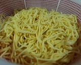 Hình bước làm 1 của món Mì xào chay