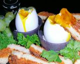 A picture of step 6 of Mike's Soft Boiled Eggs.