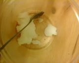A picture of step 2 of Easy coconut cream concentrate makes 121g.