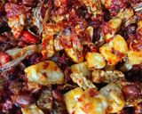 Foto langkah ke 4 dari resep Balado Tahu Tempe Teri Kacang.