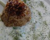 A picture of step 6 of Mujadara Rice.