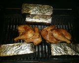 A picture of step 4 of Balsamic Agave Brick Flattened Whole Chicken.