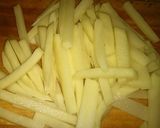 A picture of step 1 of Tex's McDonalds French Fries 🍟.