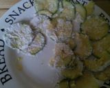 A picture of step 4 of Crispy Shallow Fried Courgettes/Zucchini..Super Amazing (•ิ_•ิ).