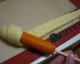 A picture of step 4 of Wiener Sausage Bread Rolls Using a Bread Machine.