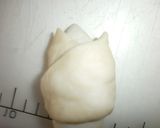 A picture of step 6 of Bamboo Shoot Shaped bread.