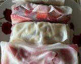 A picture of step 4 of Fruit spring rolls.