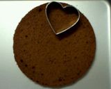 A picture of step 9 of Heart-Shaped Petit Chocolate Cakes For Valentine's Day.