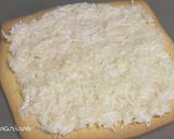 A picture of step 12 of Coconut Florentine.