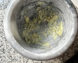 Foto del paso 1 de la receta: Pesto en mortero 💚