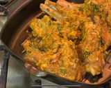 A picture of step 5 of Morrocon Lamb Chops.