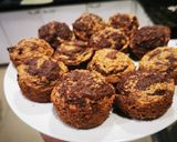 Foto del paso 4 de la receta: Muffins marmolados de Harina de Almendras y avena multisemillas