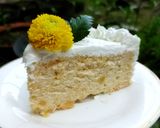 Foto langkah ke 6 dari resep Lemon Sponge Cake 🍋.