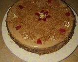 A picture of step 9 of Chocolate Red cake😋.