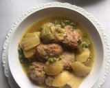 Foto del paso 15 de la receta Guisadito de albóndigas con un toque griego de hierbabuena