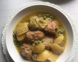 Foto del paso 15 de la receta: Guisadito de albóndigas con un toque griego de hierbabuena