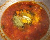 A picture of step 7 of Paneer Toofani.