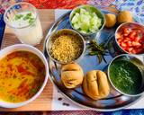 Mix grain baati and no onion garlic dal recipe step 7 photo