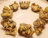 Foto del paso 5 de la receta: Alcachofas cocidas con canela y champiñones al ajillo