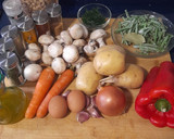 Foto del paso 1 de la receta: Albóndigas vegetarianas a la jardinera