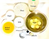 A picture of step 2 of Oil base vanilla cake recipe 👍🏻.
