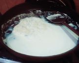 A picture of step 1 of Rabri.