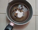 Foto langkah ke 2 dari resep 5. Puding susu bunga telang.