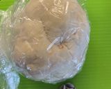 A picture of step 3 of PASTA! The easiest homemade pasta in the world (vegan friendly too) using regular plain flour.