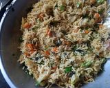 A picture of step 3 of Masala pulao.