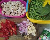 Foto langkah ke 2 dari resep Sayur Tempe Kacang Panjang.