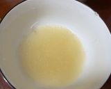 Hình bước làm 3 của món Panna Cotta Việt Quất - Trà Xanh