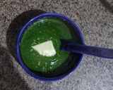 पालक का सूप(palak ka soup recipe in hindi) रेसिपी चरण 3 फोटो