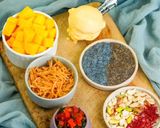 A picture of step 1 of Taste of Summer: Mango Falooda (pasta meets dessert).