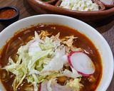 Foto del paso 10 de la receta: Pozole rojo de pollo - Instant Pot