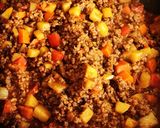 A picture of step 6 of Filipino Beef Giniling.