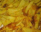 Foto del paso 4 de la receta: Papas al horno crocantes rebozadas con polenta🍠🌽
