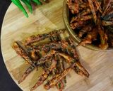 A picture of step 7 of Crispy Ladies Finger / Kurkuri Bhindi.