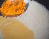 Une image de l'étape 1 de Golden latte au curcuma.