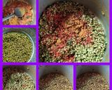 A picture of step 1 of Moong Salad Dry moong sukha.